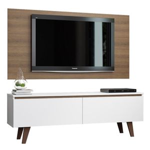 Rack Le Mans E Painel Para Tv Até 55" 2 Portas