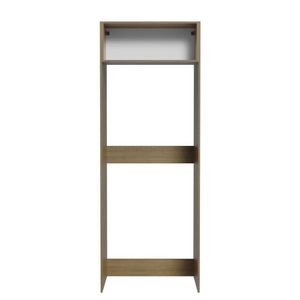 Porta Geladeira Glamy 1 Porta Basculante Rustic Branco