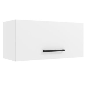 Armário Aéreo De Cozinha 70 Cm 1 Porta Basculante Branco