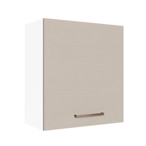 Armário Aéreo 60 Cm 1 Porta Branco/crema Agata Madesa Branco/crema