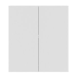 Armário Lavanderia Com 2 Portas Multimóveis Branco