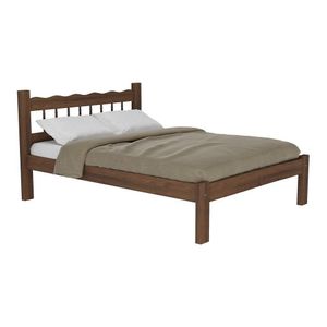 Cama Casal Para Colchão 128/138X188Cm Capri Cr4140 Imbuia