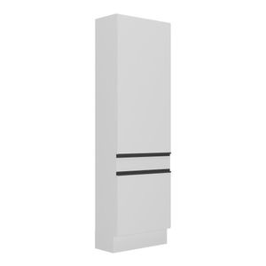 Paneleiro 2 Portas Mp2121.964 Branco/preto