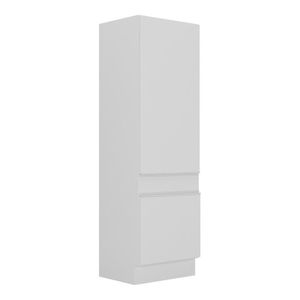 Paneleiro 2 Portas 62cm Com Rodapé Veneza Multimóveis V2119 Branco Branco