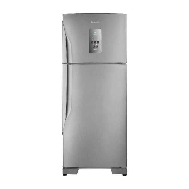 Geladeira Frost Free Panasonic A+++ 435L Aço Escovado