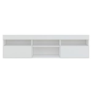 Rack Tv 65" 2 Portas Paris Multimóveis V3326 Branco
