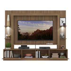 Rack Estante Tv 65´´ Leds Madeirado