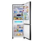 Geladeira Panasonic A+++ Frost Free 480L Black Glass