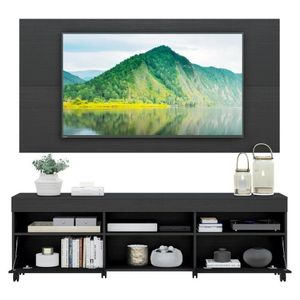 Rack Com Painel E Suporte Tv 65" Multimóveis V3345