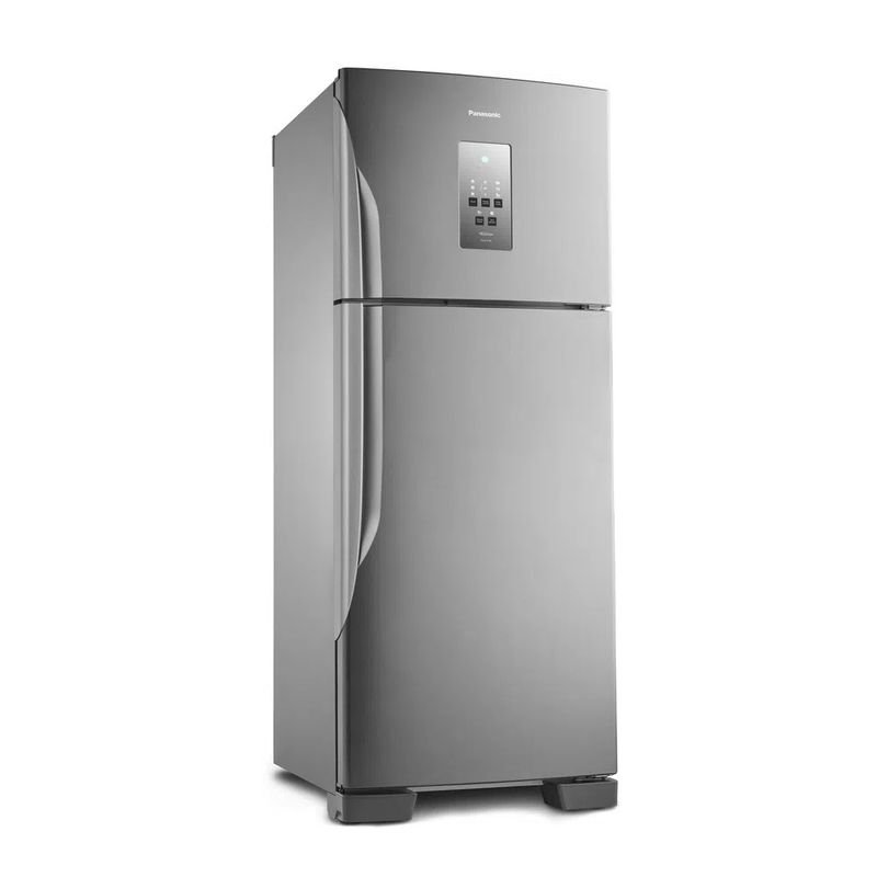 Geladeira Frost Free Panasonic A+++ 435L Aço Escovado