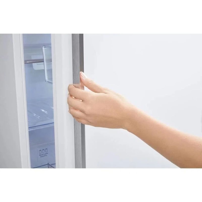 Abertura Geladeira Panasonic A+++ Frost Free 425L White Glass NR-BB53GV3W