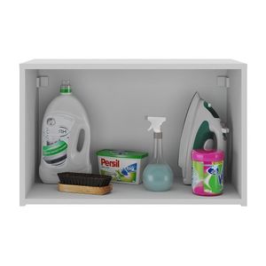Armário De Lavanderia 2 Portas Multimóveis Mp5040 Branco