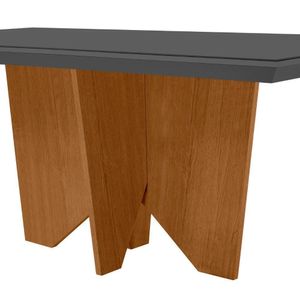 Mesa Para Sala De Jantar Evora 180cm Em Mdf E Vidro
