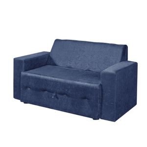 Sofá-cama 2 Lugares Pratik 5000 Azul