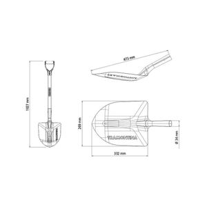 Pa De Bico Tramontina Em Aço Com Cabo De Madeira 71 Cm Com Empunhadura Plastica Curva Ergonomica