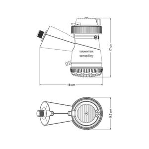 Ducha Eletrica Tramontina 3 Temperaturas 5500 W 220 V Branca