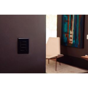 Conjunto Placa Cega 4x2 Tramontina Liz Grafite