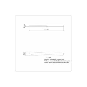 Faca De Mesa Tramontina Continental Forjada Em Aço Inox