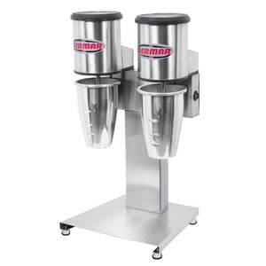 Batedor De Milk Shake Duplo Bm Bermar Mixer 2 Hastes Bm84 Inox 110v