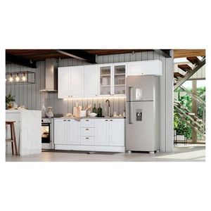 Cozinha Modulada Americana 6 Peças Branco Hp - Henn