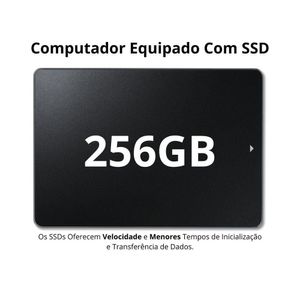 Computador Cpu Intel Core I5 8gb Ddr3 Ssd 256gb Wifi Fonte 230w Bivolt Windows