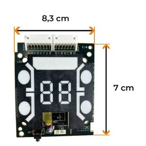 Placa Display D5003c Inverter Gree 30565002 único