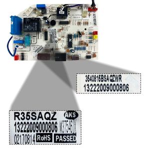 Placa Condicionado Hpqi09a2na Hpqi12a2na 12.000 Btus Quente E Frio Elgin - Original único