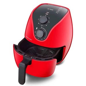 Fritadeira Airfryer Multilaser Familia 4litros Original - Vermelho - 220V
