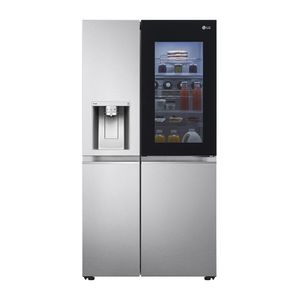 Geladeira Smart LG Side by Side UVnano Inverter 598L Aço Escovado GC-X257CSH1