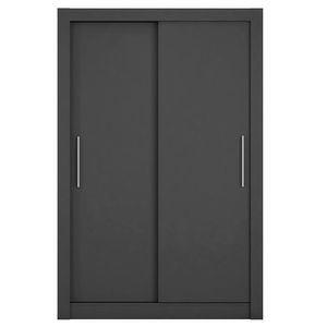Guarda Roupa 2 Portas Santiago Caemmun - Preto