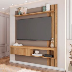 Painel para Tv até 65 Polegadas Jade 1.5 Caemmun - Buriti / fendi