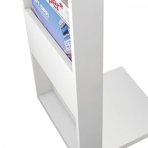 Mesa De Apoio Para Notebook e Sofá Book Caemmun - Branco