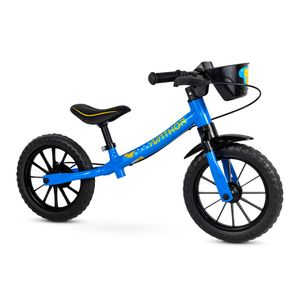 Bicicleta De Equilibrio Infantil Sem Pedal Bike Balance Nathor Masculina Aro 12 Com Banco Ajustável Capacidade Até 21Kg