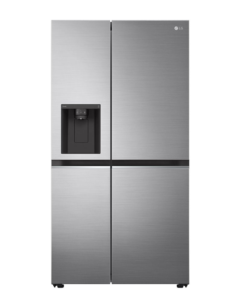 Geladeira/refrigerador 611 Litros 2 Portas Aço Escovado Side By Side Uvnano - LG - 220v - Gc-l257slp1