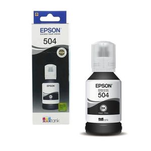 Tinta Epson T504 Original 504 Refill Preto 1x Unidade