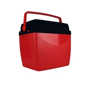 Caixa Térmica 26L Vermelho com Preto