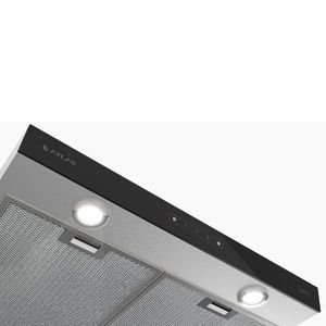 Depurador de Ar 60cm Atlas U Top Inox com Filtro Lavável e Painel Touch 127v