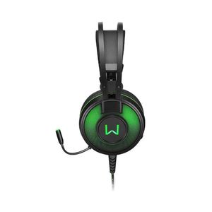 Fone de Ouvido Headset Raiko com Led Warrior Preto - Multilaser