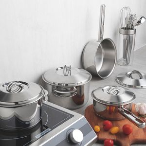 Jogo de Panelas Fundo Triplo Tramontina Solar 65510760 Inox