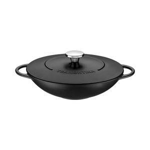 Frigideira Wok Tramontina Trento 20806032 Ferro Fundido Preto