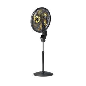 Ventilador De Coluna Mallory Chronos 40cm Preto E Dourado - 220v