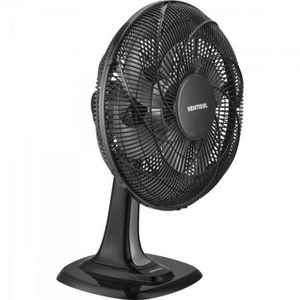 Ventilador De Mesa 40cm Com 6 Pás 127v Preto/cinza Ventisol