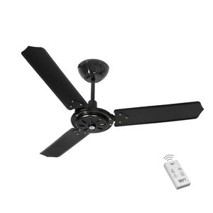 Ventilador Ipanema Preto 220V 3 Pás E Controle