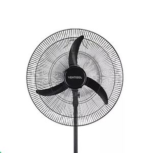 Ventilador Chão Coluna Preto 3p 60cm Ventisol Preto