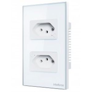 Tomada Wi-Fi Dupla Intelbras 10A Branco 1002