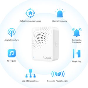 Hub Inteligente com Campainha TP-Link Tapo H100