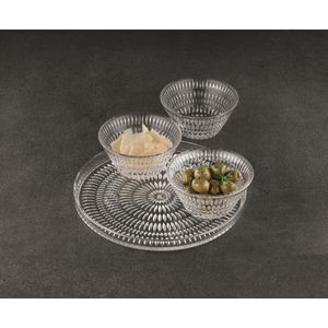 Kit para Sobremesa 4 Peças Ethno em Vidro 305ml Nachtmann