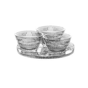 Kit para Sobremesa 4 Peças Ethno em Vidro 305ml Nachtmann