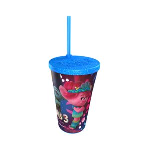 Copo Trolls 3 Azul - Cinemark