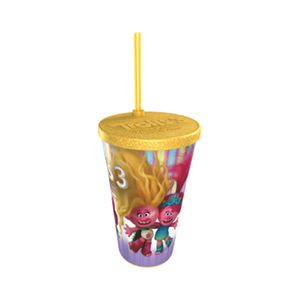 Copo Trolls 3 Amarelo - Cinemark